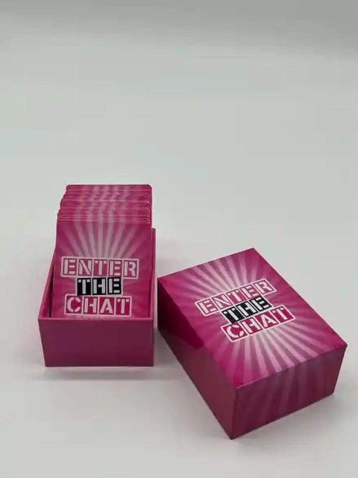 Enter The Chat Card Deck + Shot Glasses